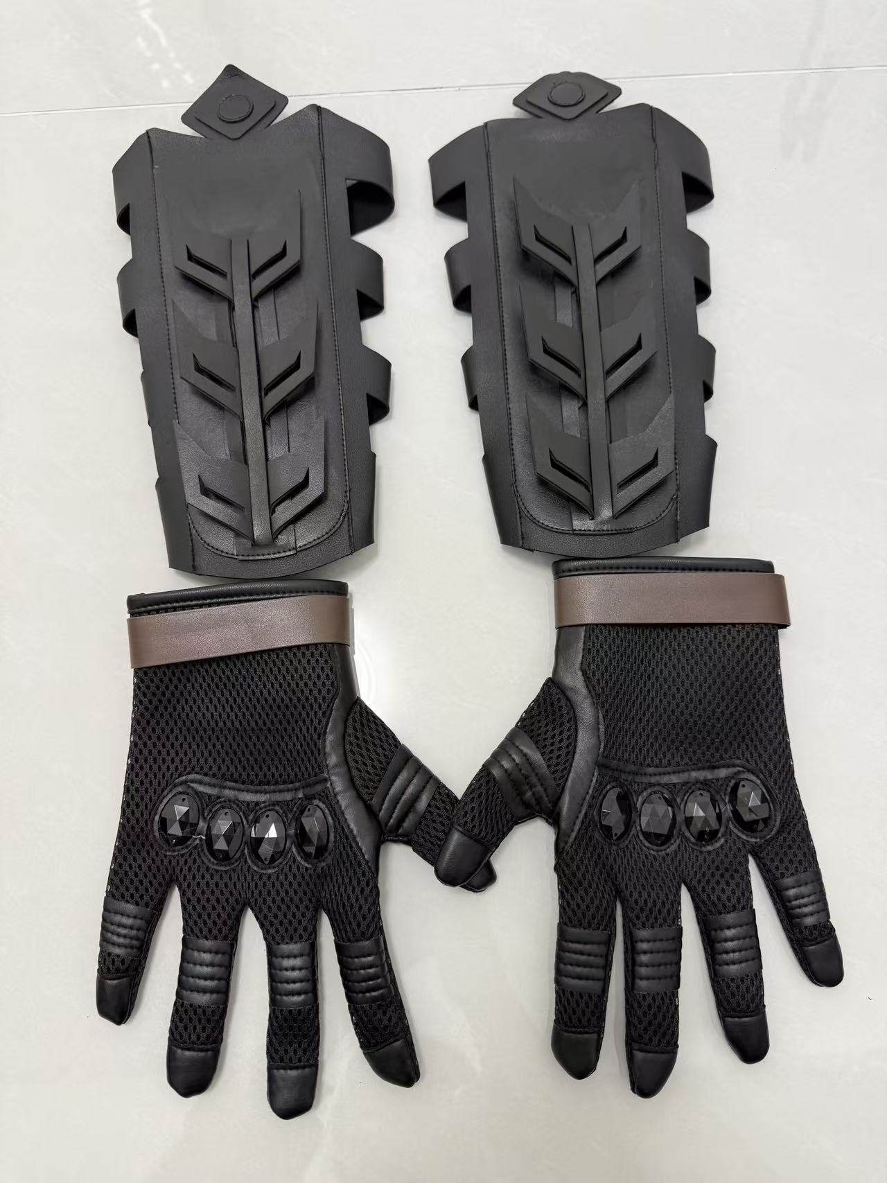 Men'S Fashion Gloves - ชุดคอสเพลย์บรูซสำหรับผู้ใหญ่ ถุงมือ ปลอกแขน ชุดปลอมตัวสำหรับผู้ชาย เสื้อผ้าฮาโลวีน