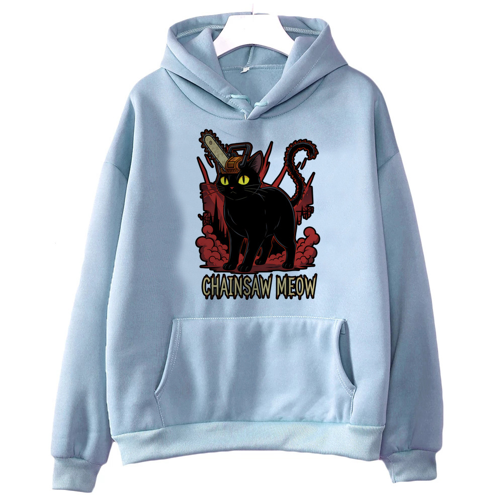 Mens Fashion In The 2000S - เสื้อสเวตเตอร์ Chainsaw Man Makima Reze ลายกราฟิกแฟชั่นคาวาอี้