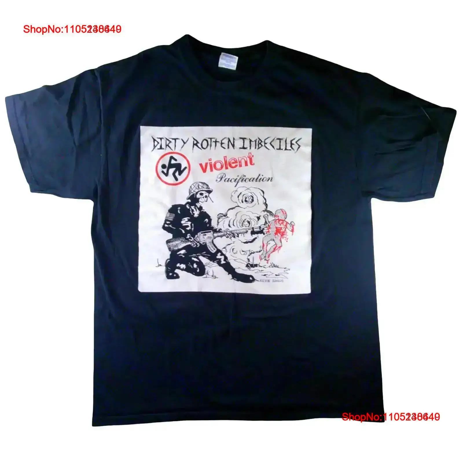 Mens Fashion In The 2000S - เสื้อยืด Dirty Rotten Imbeciles DRI Violent