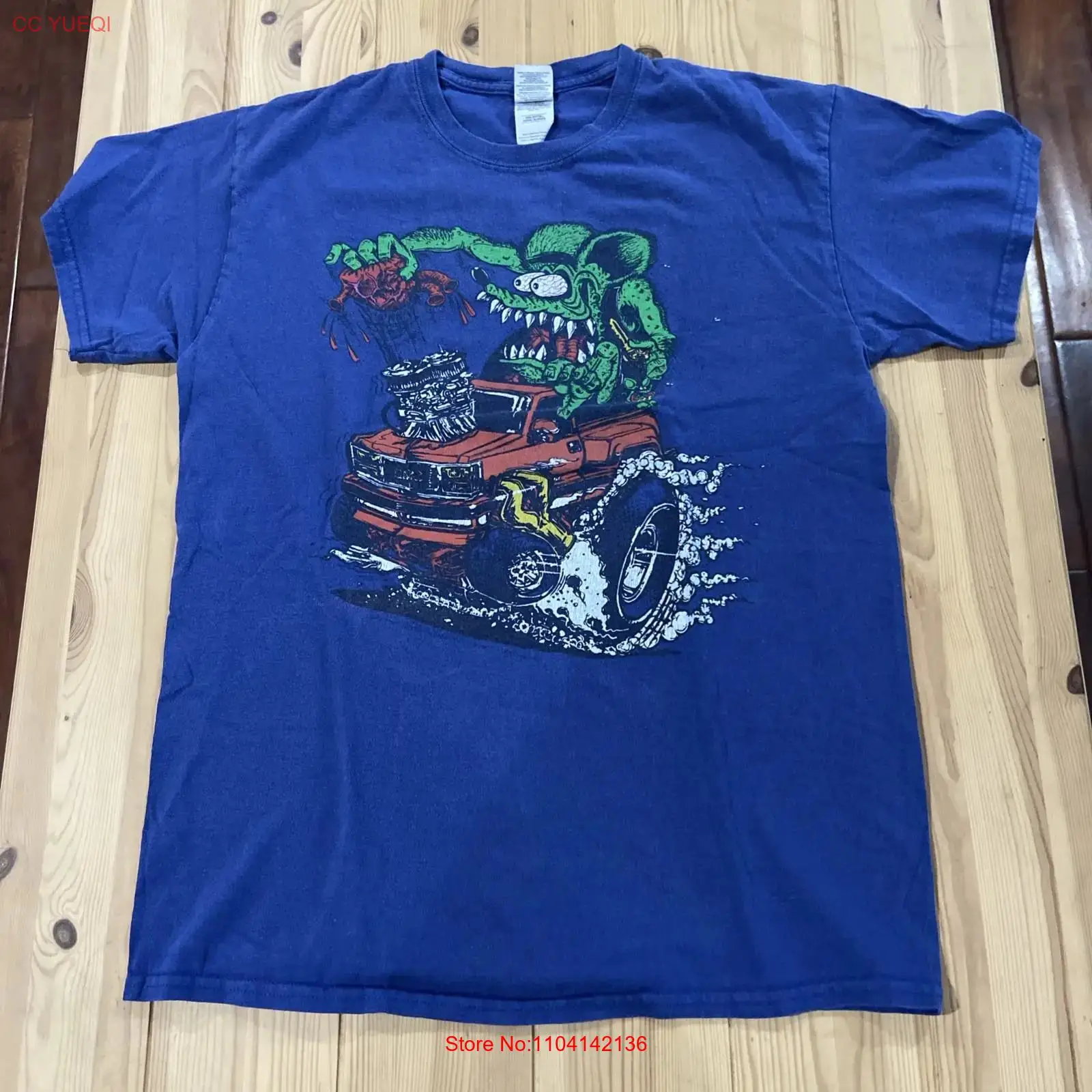 Mens Fashion In The 2000S - เสื้อยืดวินเทจ Rat Fink ไซส์กลาง สไตล์ Y2K