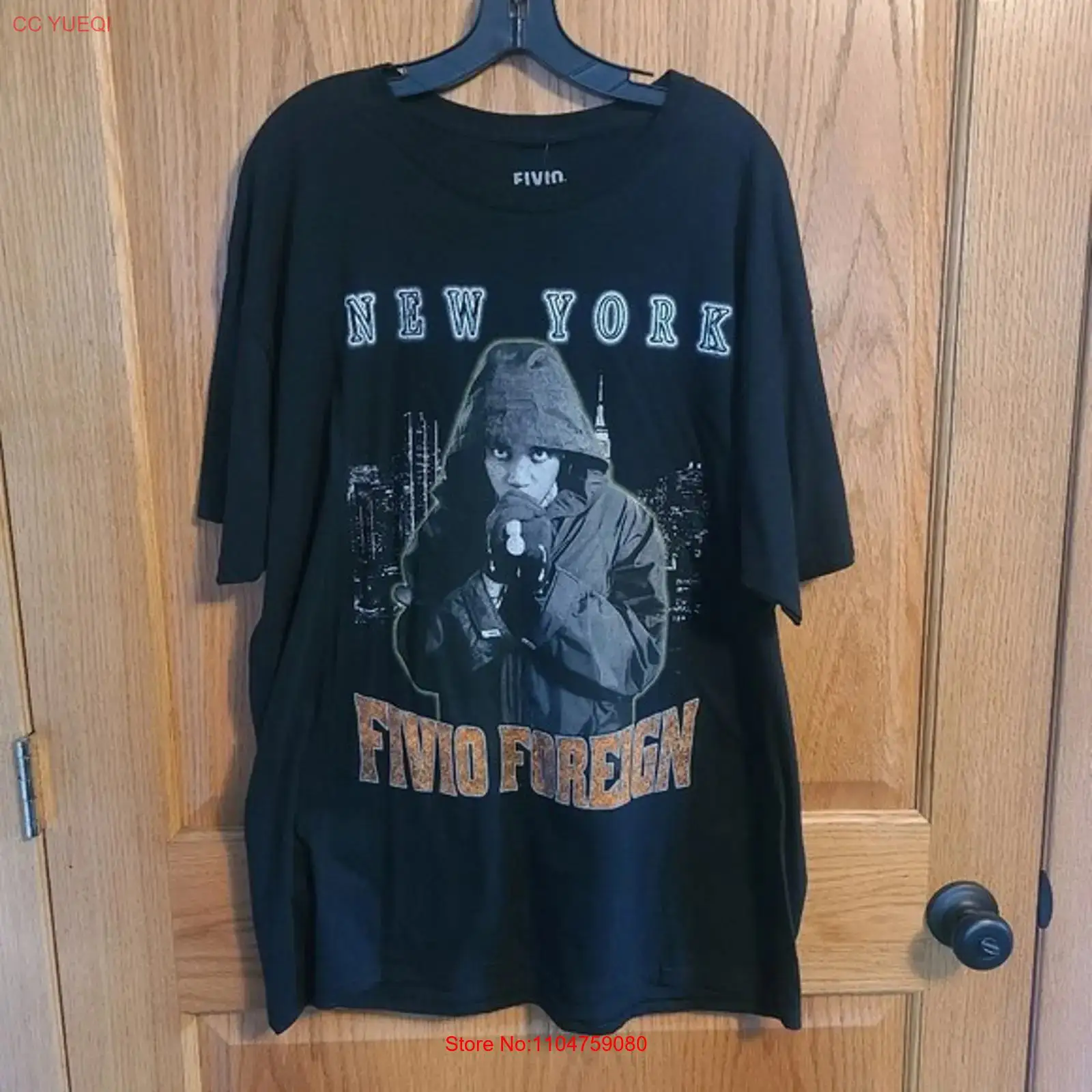 York Men'S Fashion - เสื้อยืด Rue21 Fivio Foreign New York