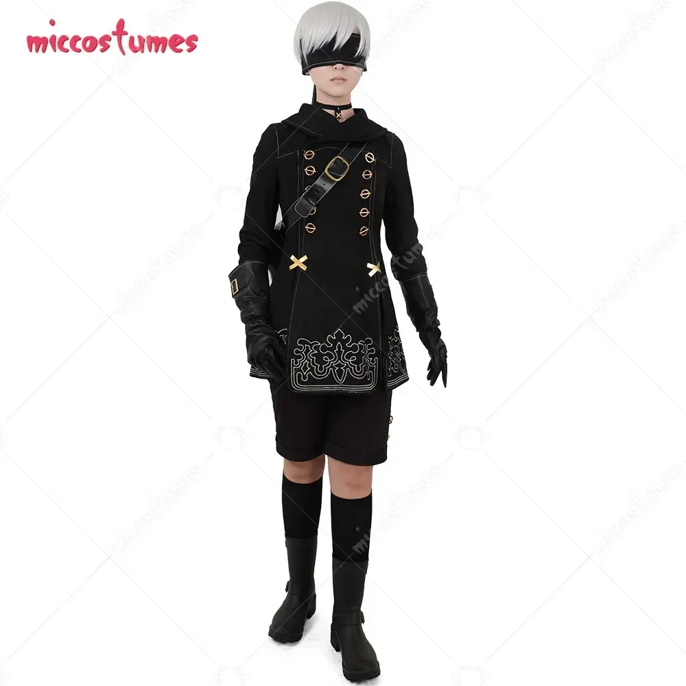 Men'S Fashion Gloves - ไมค์คอสตูมส์ ยูนิเซ็กส์ชุดคอสเพลย์สีดำพร้อมถุงมือผ้าปิดตาสำหรับผู้ชายชุดคอสเพลย์ฮาโลวีน