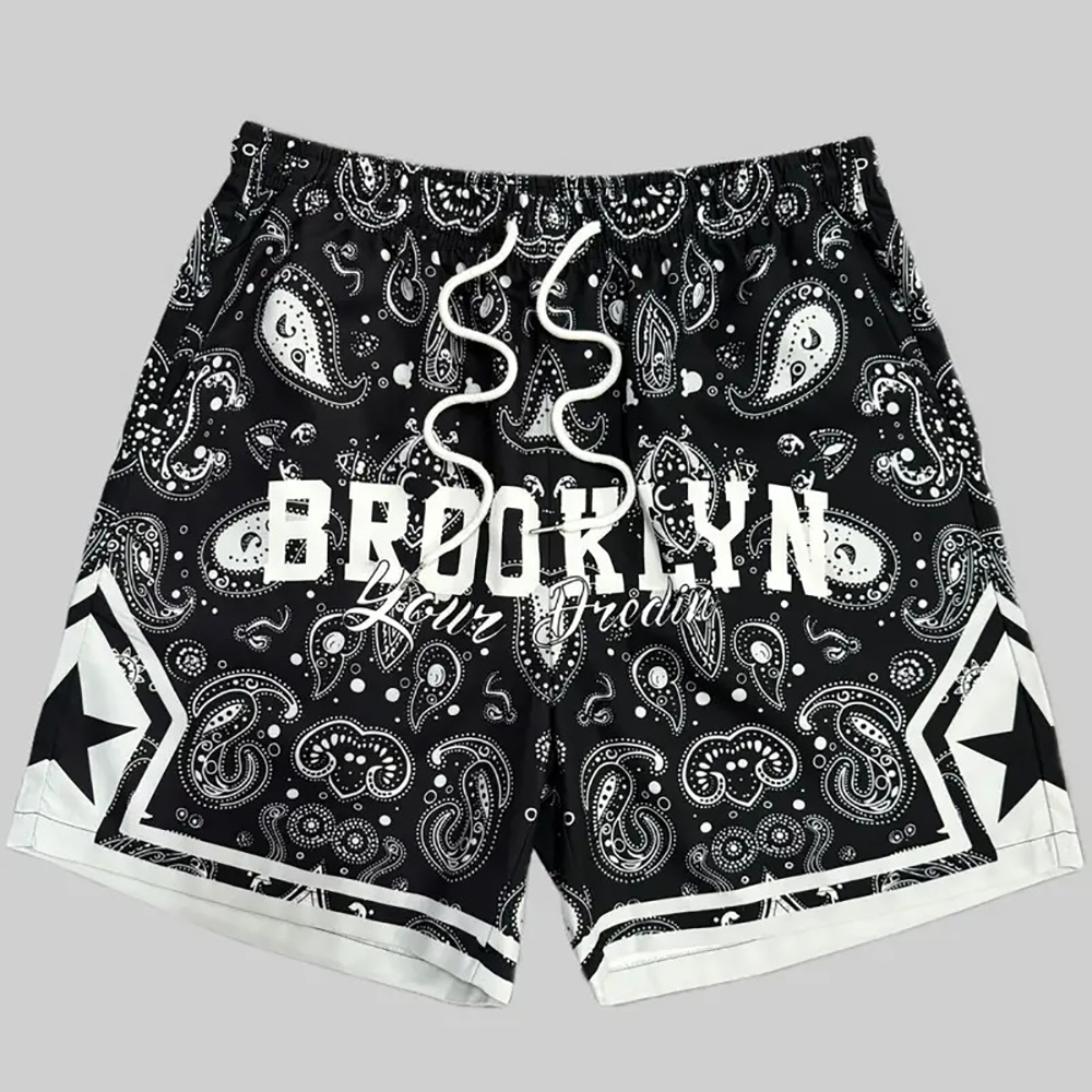 กางเกงขาสั้นเด็กผู้ชายลายกราฟิ - York Men'S Fashion บทวิจารณ์และราคา