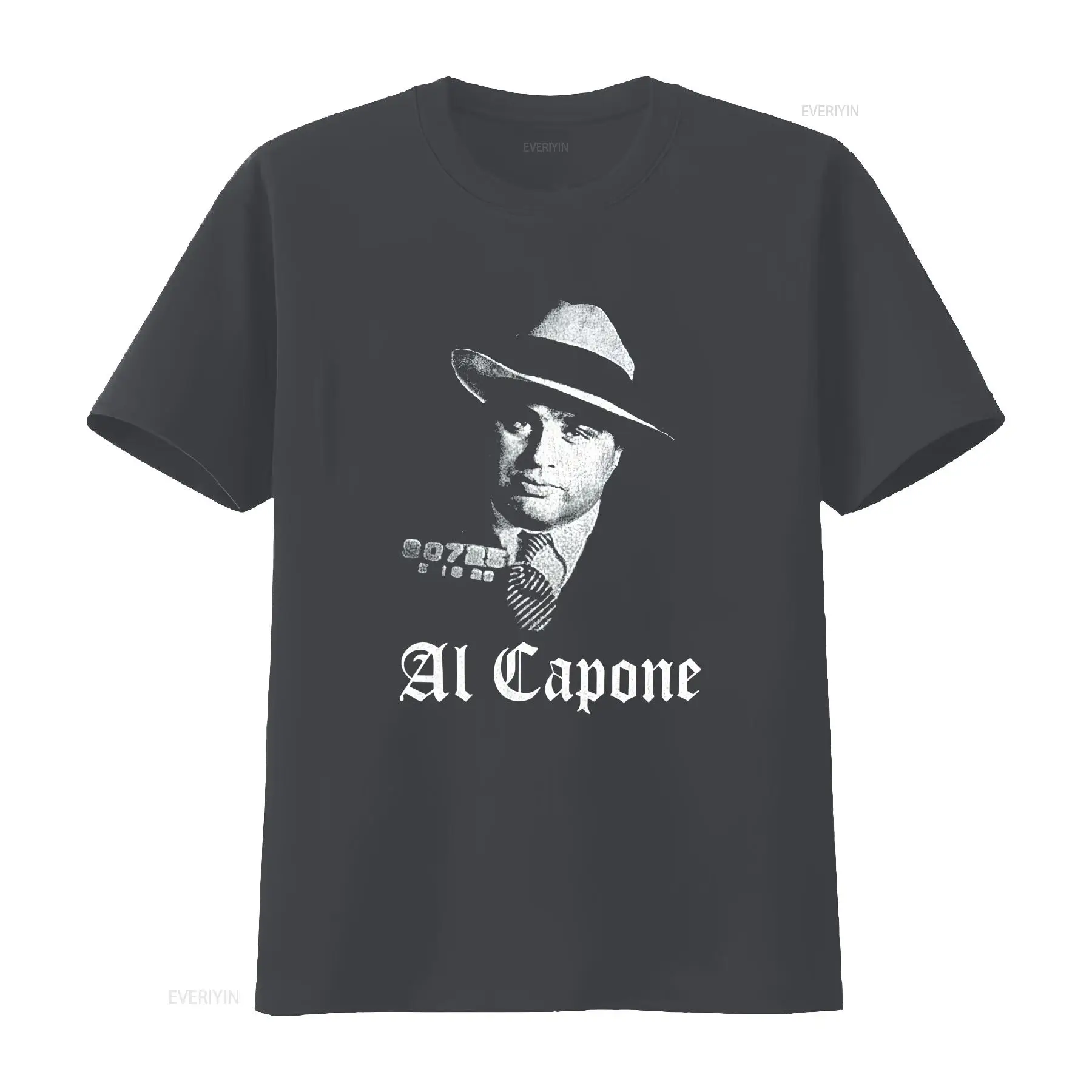 เสื้อยืดคอกลมสีดำ AL CAPONE 20 - Mens Fashion In The 2000S บทวิจารณ์และราคา
