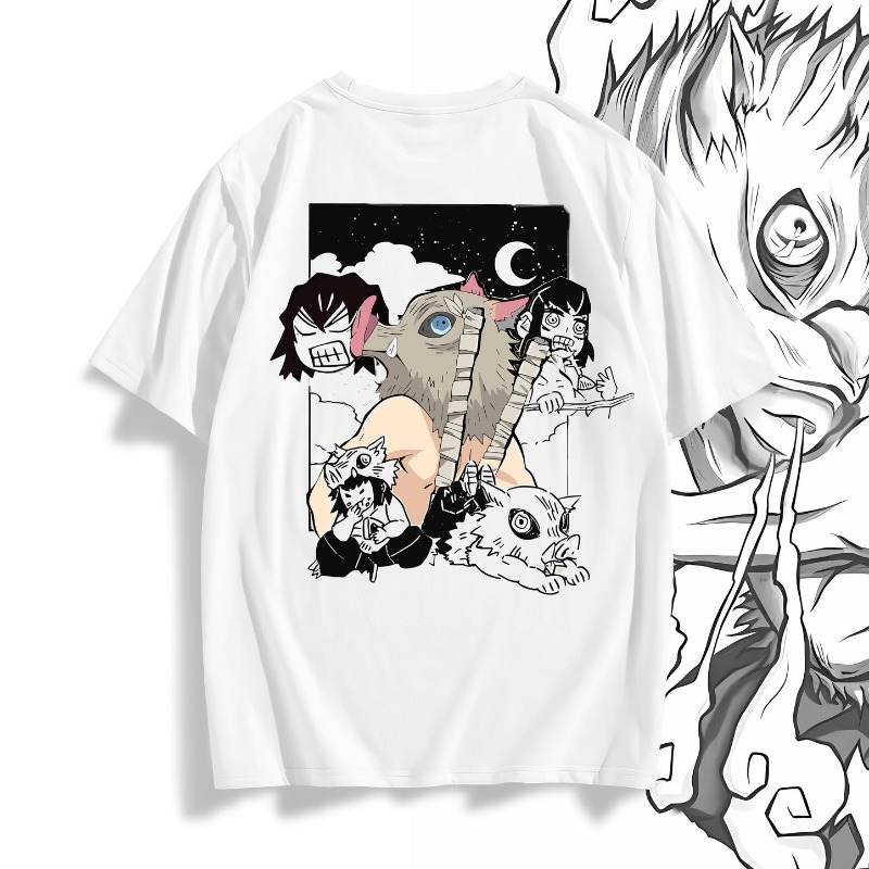 1. เสื้อยืดพิมพ์ลายสองด้าน ลาย - Graphic Tee Oversized บทวิจารณ์และราคา