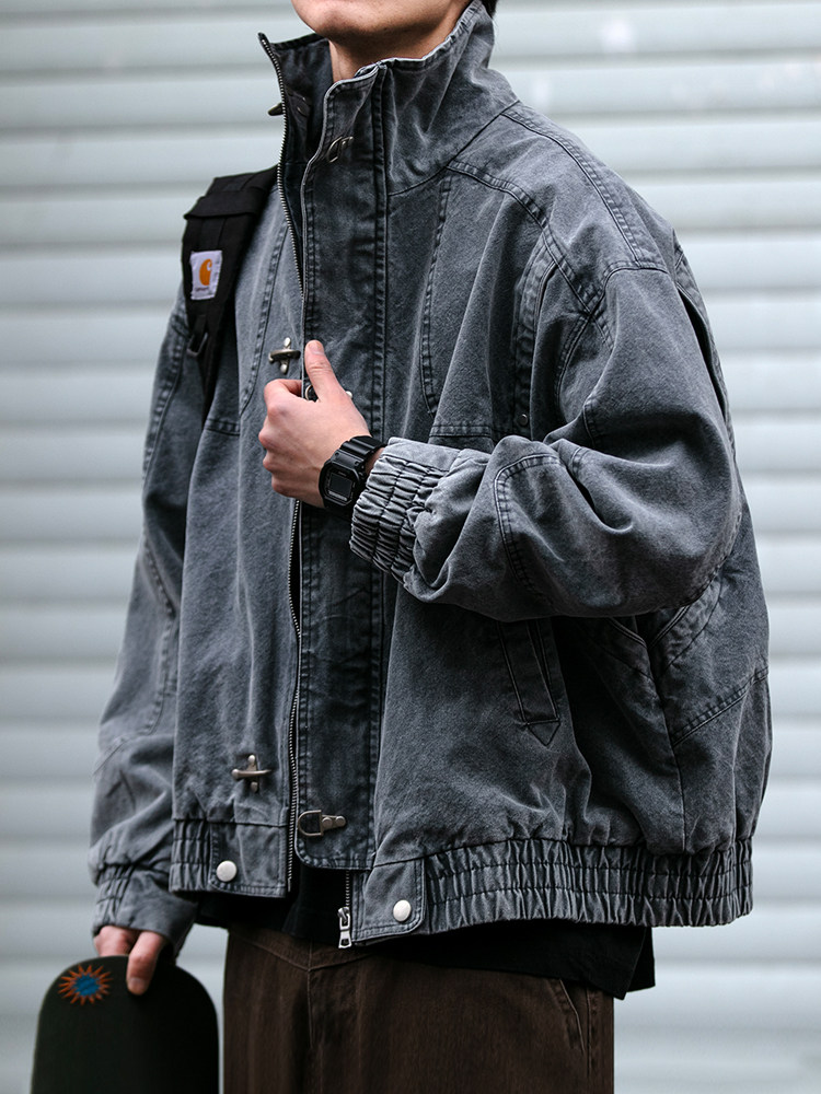 เสื้อแจ็คเก็ตยีนส์ผู้ชายสไตล์อ - Denim Jacket Vintage บทวิจารณ์และราคา