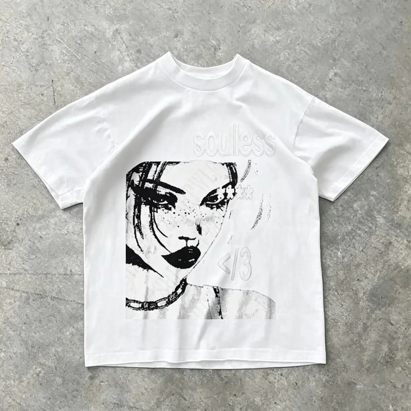 เสื้อยืดพิมพ์ลายกราฟิกสไตล์พัง - Mens Fashion In The 2000S บทวิจารณ์และราคา