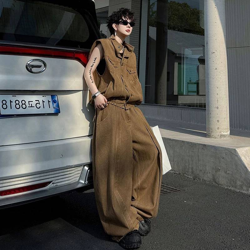 LUZHEN เดนิม 2026 ชุดเซ็ตสองชิ - Men'S Fashion Color บทวิจารณ์และราคา