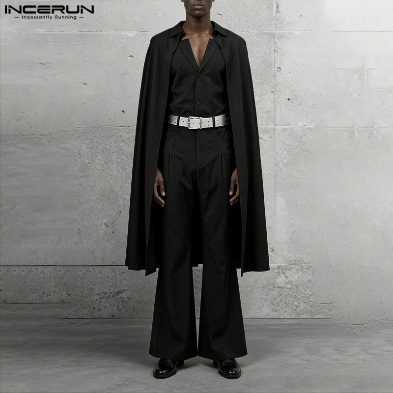 ชุดเซ็ตผู้ชาย INCERUN สีพื้น ป - Men'S Fashion Color บทวิจารณ์และราคา