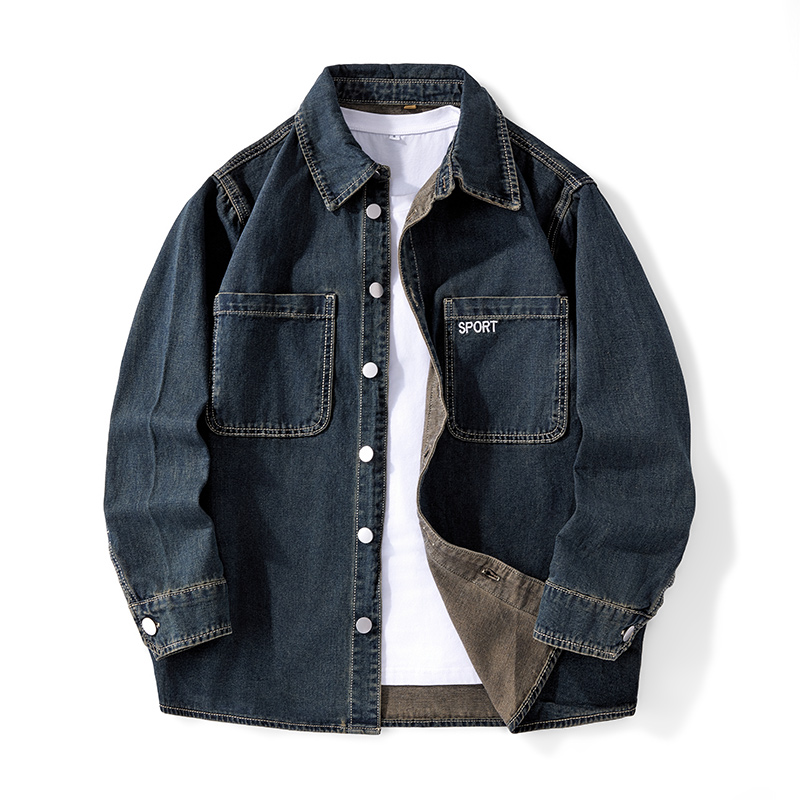 แจ็คเก็ตยีนส์ฟอกสีสำหรับผู้ชาย - Denim Jacket Vintage บทวิจารณ์และราคา