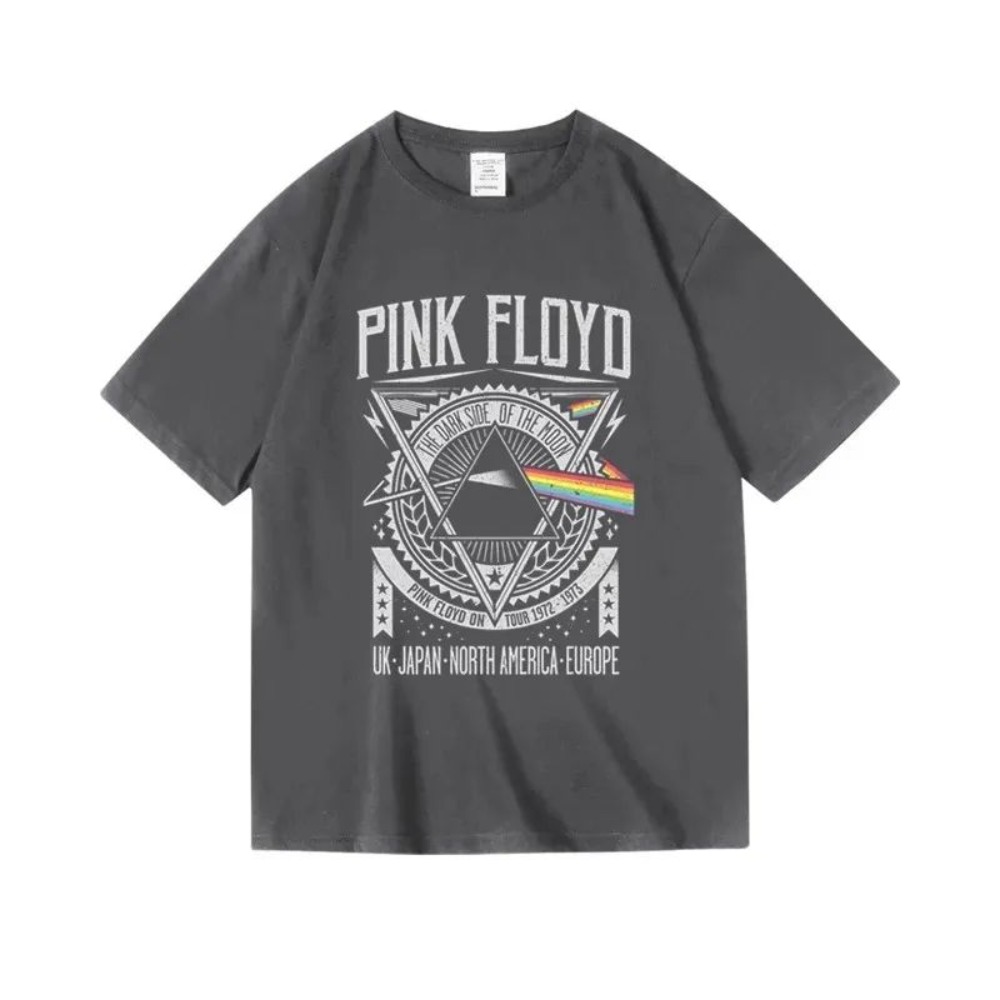 พิงค์ ฟลอยด์ เดอะ มูน อัลบั้มเ - Men'S Fashion Pink Shirt บทวิจารณ์และราคา