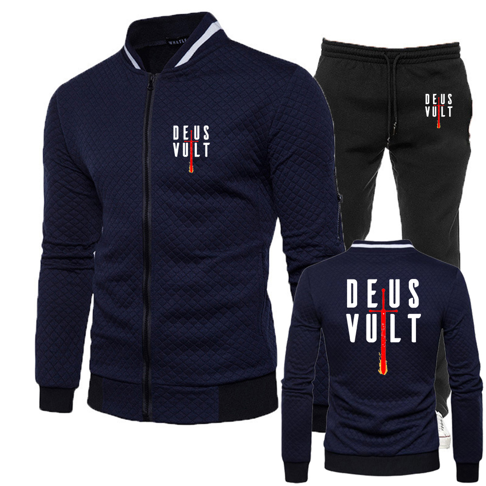 ชุดฮู้ดดี้และกางเกงวอร์มสำหรับ - Men'S Fashion Zipper Hoodie บทวิจารณ์และราคา