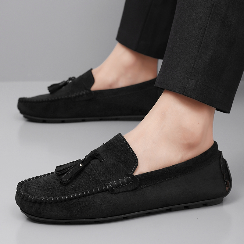 รองเท้าโลฟเฟอร์ผู้ชายแบบคลาสสิ - Men'S Fashion Loafers Shoes บทวิจารณ์และราคา