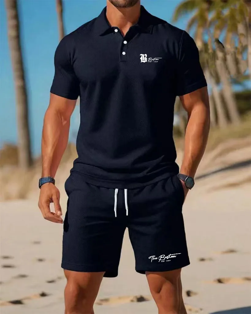 ชุดเสื้อโปโลผู้ชายใหม่สำหรับฤด - Men'S Fashion Color บทวิจารณ์และราคา
