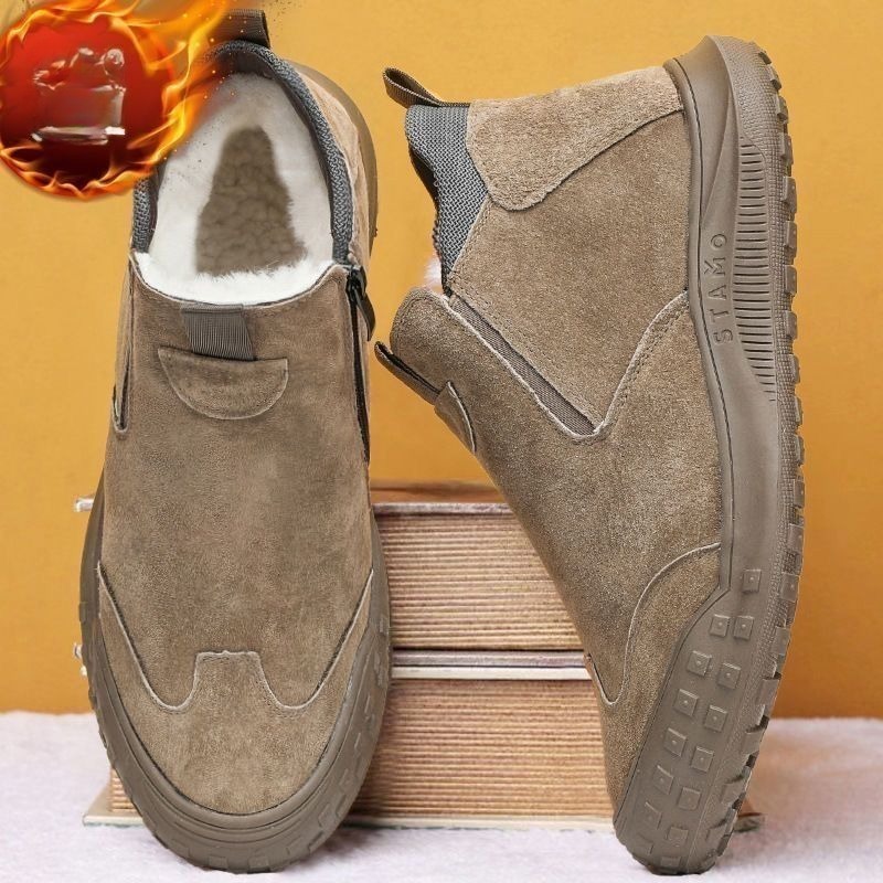 รองเท้าผู้ชายฤดูหนาว รองเท้าผ้ - Men'S Fashion Loafers Shoes บทวิจารณ์และราคา