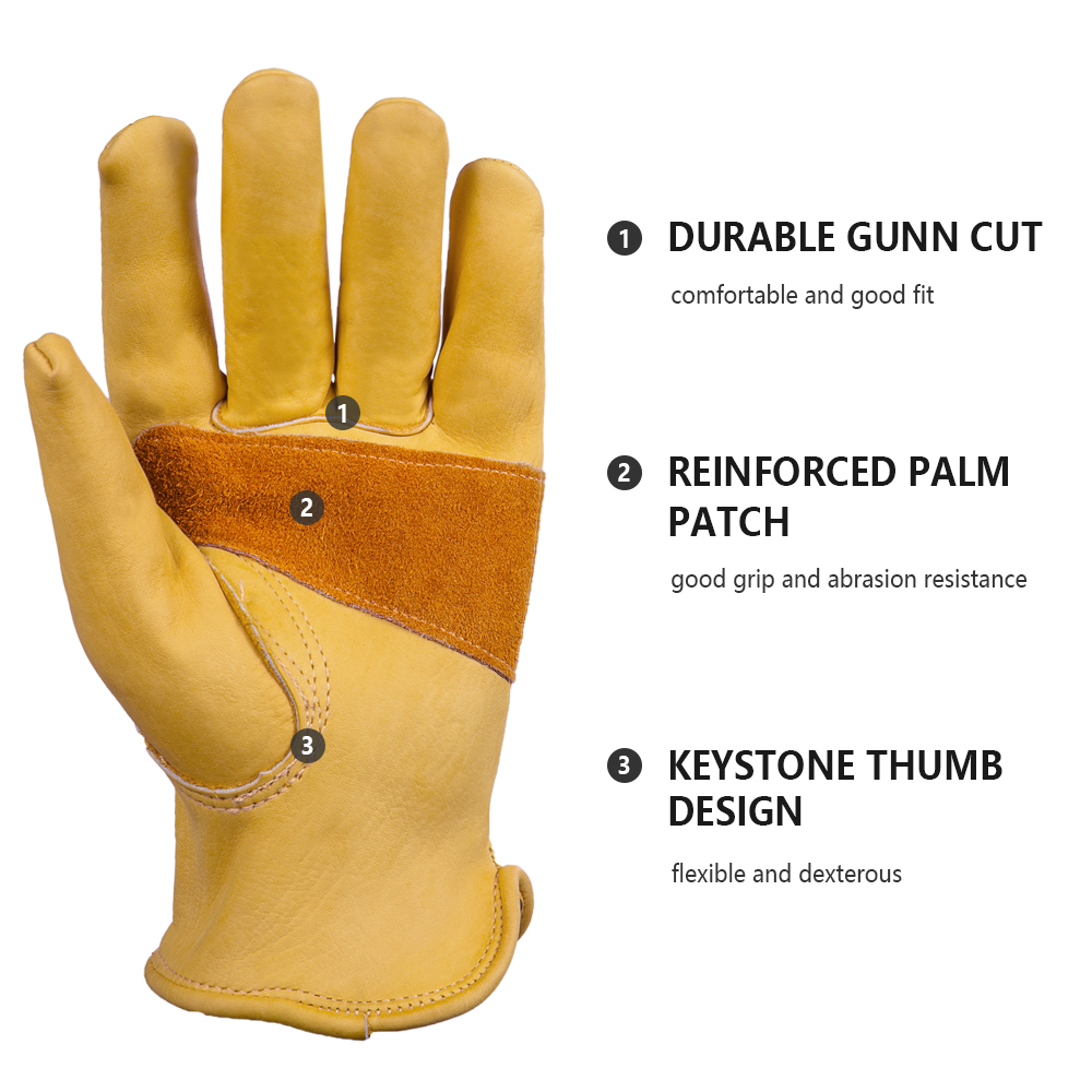 ถุงมือหนังสำหรับผู้ชาย ถุงมือท - Men'S Fashion Gloves บทวิจารณ์และราคา