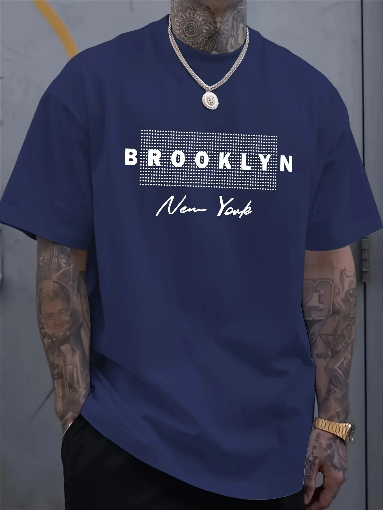 เสื้อยืดพิมพ์ลายตัวอักษรนิวยอร - York Men'S Fashion บทวิจารณ์และราคา