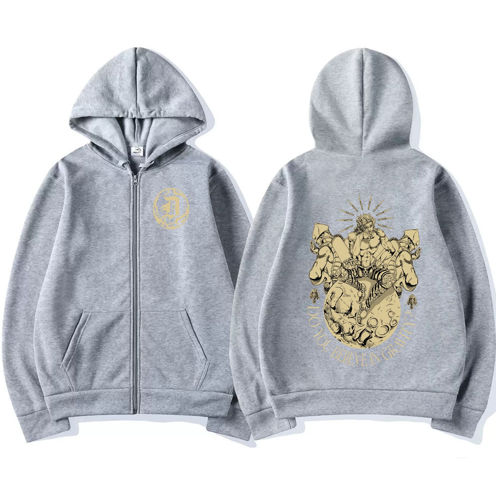 เสื้อฮู้ดซิปอนิเมะ Jojo's Biza - Men'S Fashion Zipper Hoodie บทวิจารณ์และราคา