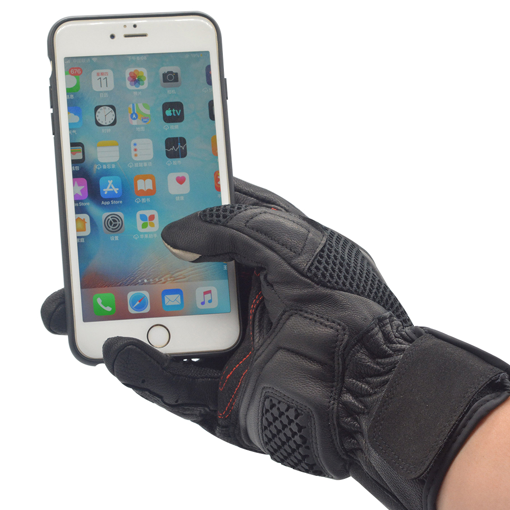ถุงมือหนังสำหรับขี่มอเตอร์ไซค์ - Men'S Fashion Gloves บทวิจารณ์และราคา