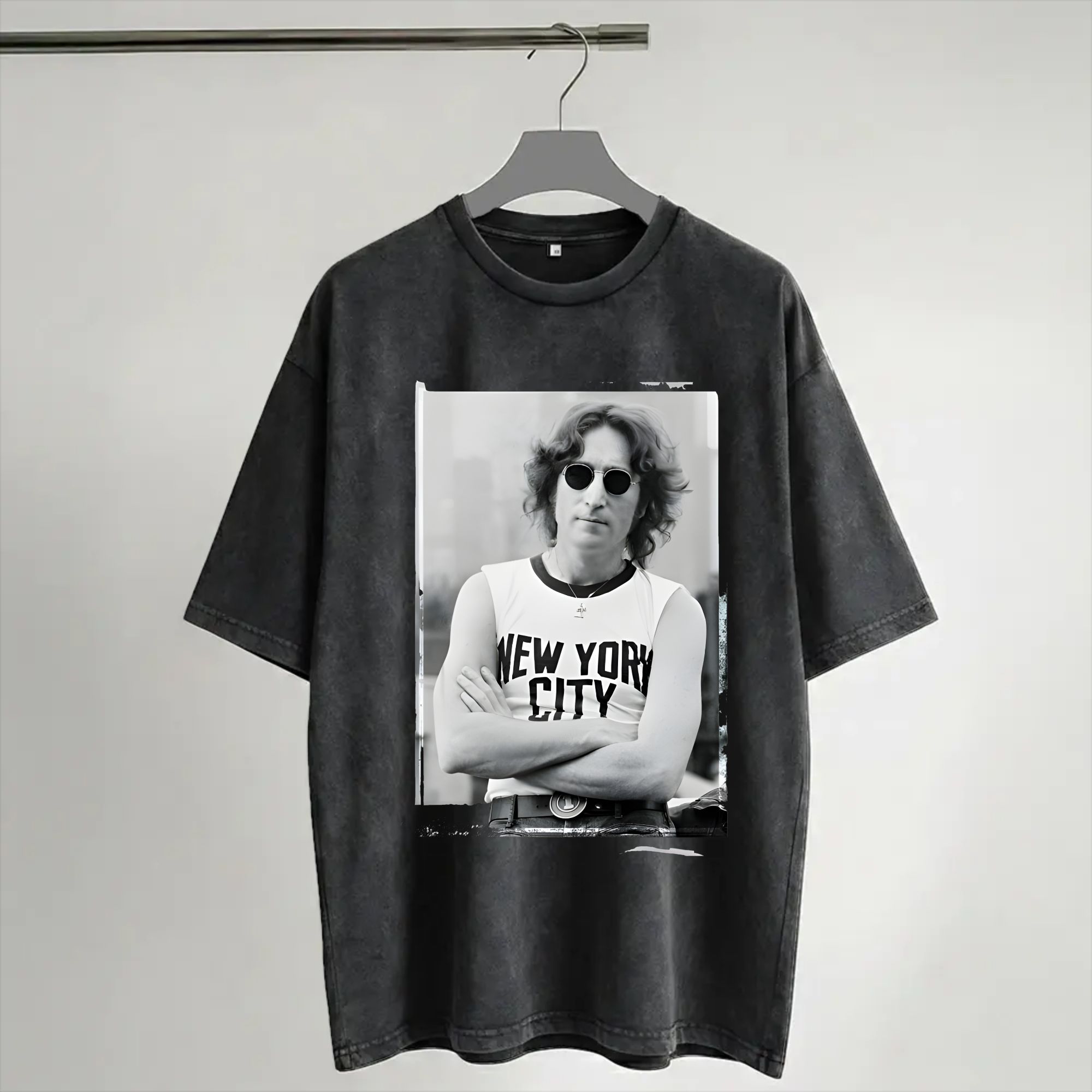 เสื้อยืดฮาราจูกุลายจอห์น เลนนอ - York Men'S Fashion บทวิจารณ์และราคา