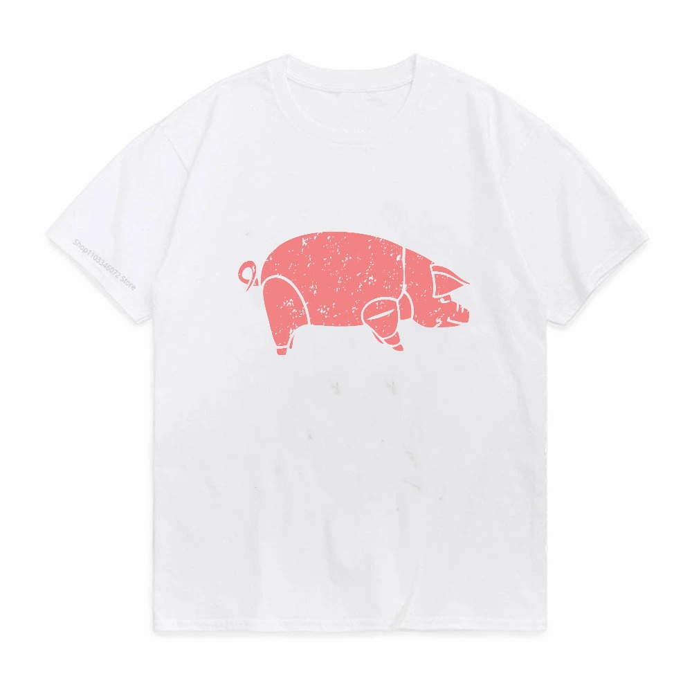 พิก พิงค์ ฟลอยด์ แอนิมอลส์พิมพ - Men'S Fashion Pink Shirt บทวิจารณ์และราคา
