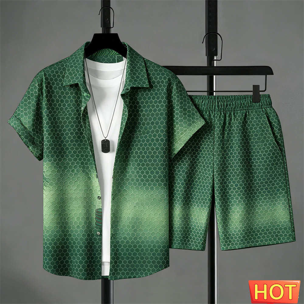 ชุดฤดูร้อน ชุดเสื้อเชิ้ตผู้ชาย - Men'S Fashion Color บทวิจารณ์และราคา