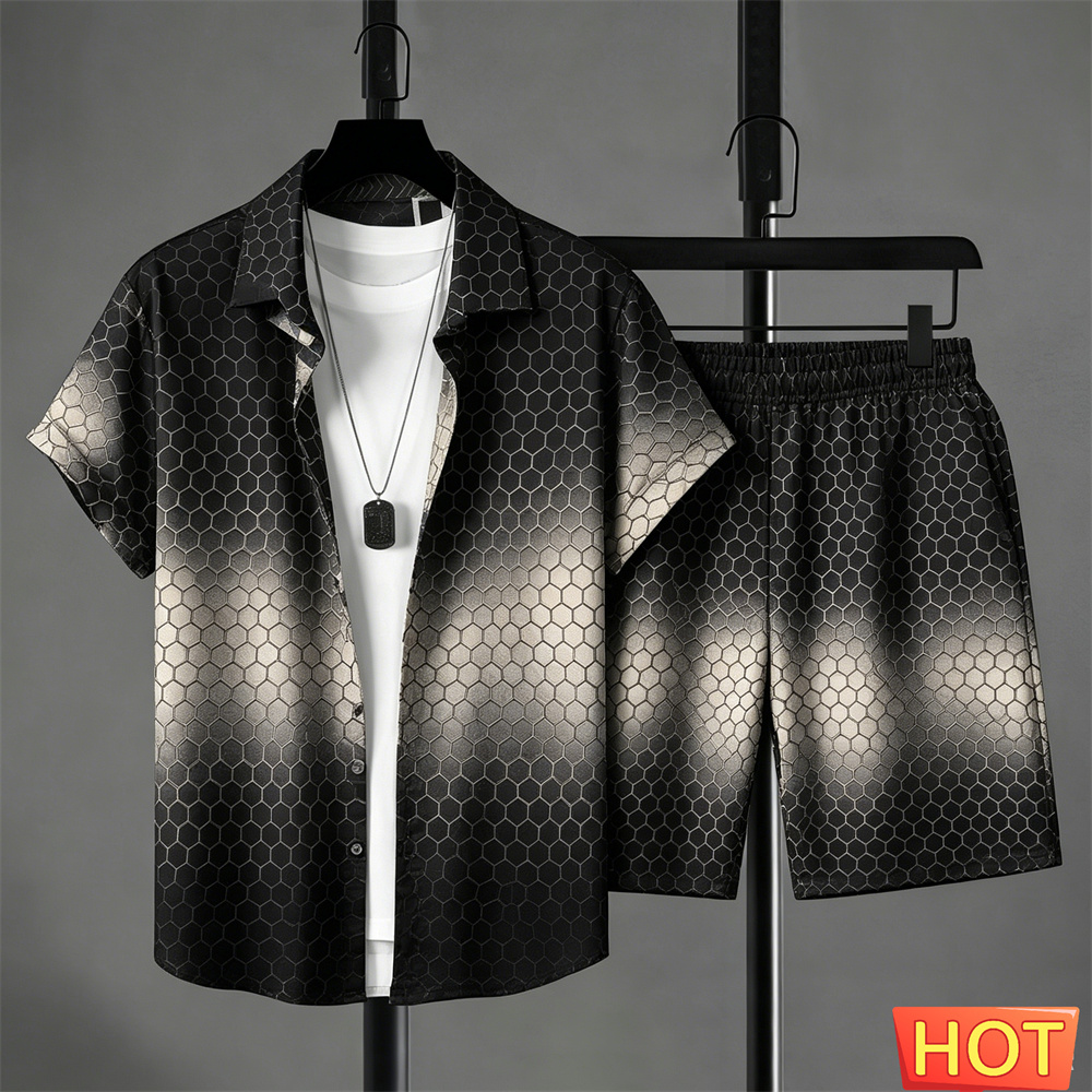 ชุดฤดูร้อน ชุดเสื้อเชิ้ตผู้ชาย - Men'S Fashion Color บทวิจารณ์และราคา