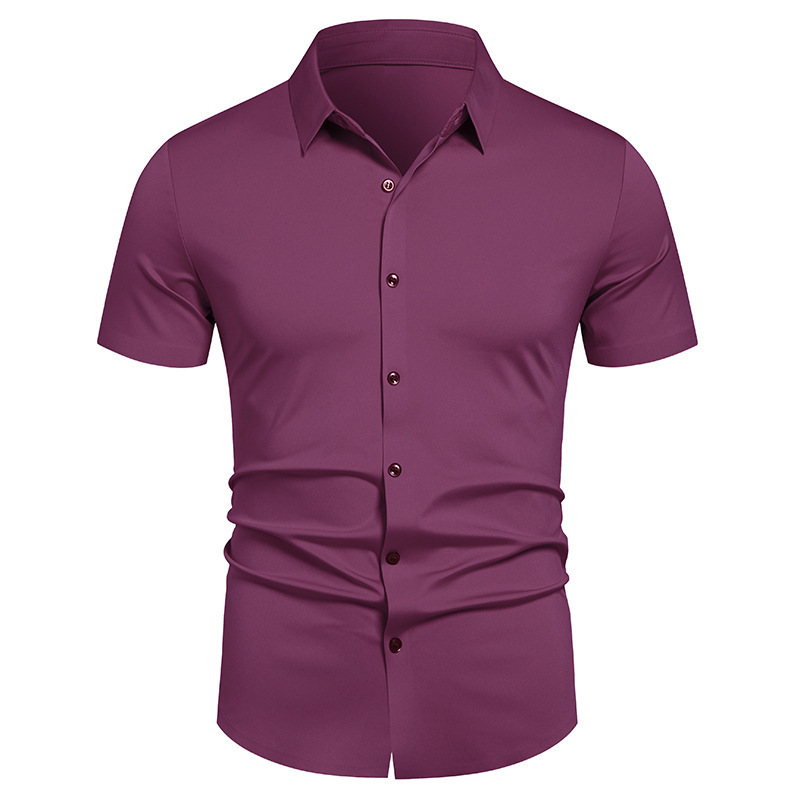 เสื้อเชิ้ตธุรกิจไม่ต้องรีด ผู้ - Men'S Fashion Color บทวิจารณ์และราคา