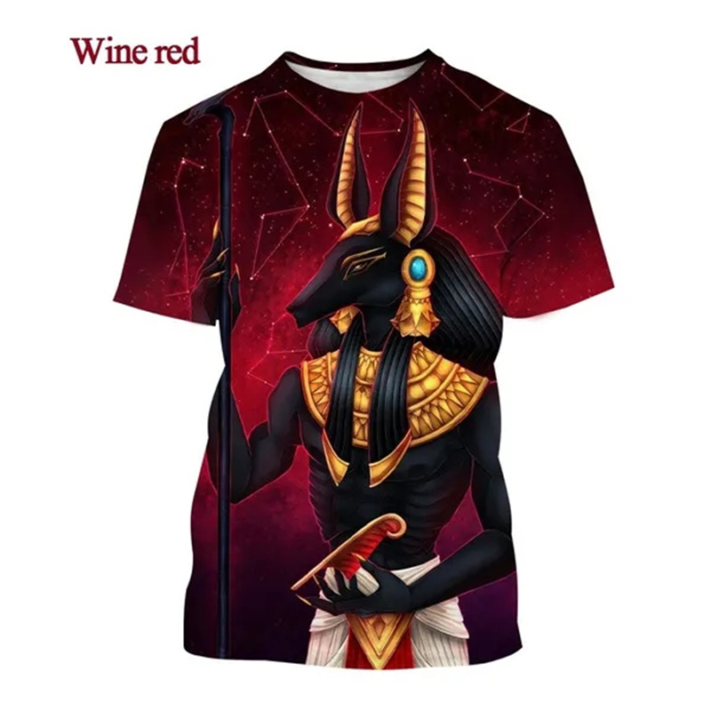 เสื้อยืดลาย3D Grim Reaper anub - Men Fashion Egypt บทวิจารณ์และราคา