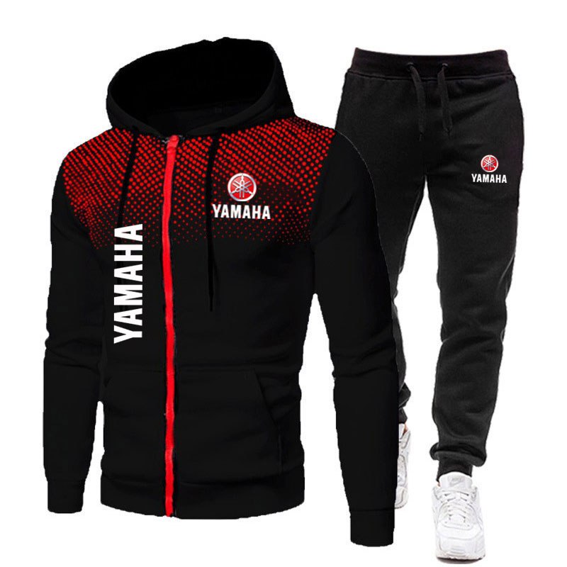 ชุดลำลองสำหรับผู้ชายของยามาฮ่า - Men'S Fashion Zipper Hoodie บทวิจารณ์และราคา