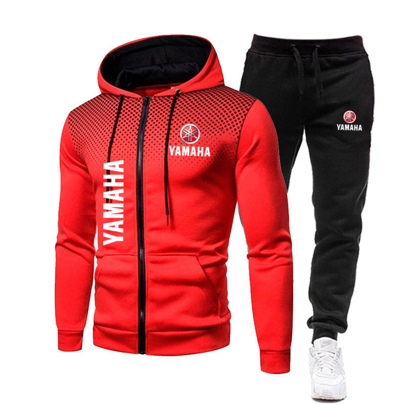 ชุดลำลองสำหรับผู้ชายของยามาฮ่า - Men'S Fashion Zipper Hoodie บทวิจารณ์และราคา