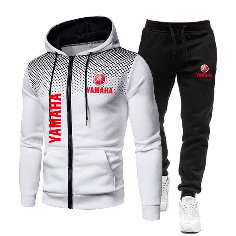 ชุดลำลองสำหรับผู้ชายของยามาฮ่า - Men'S Fashion Zipper Hoodie บทวิจารณ์และราคา