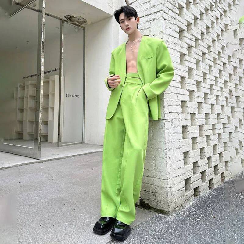 LUZHEN 2026 ชุดเซ็ตสองชิ้นสีพื - Men'S Fashion Color บทวิจารณ์และราคา