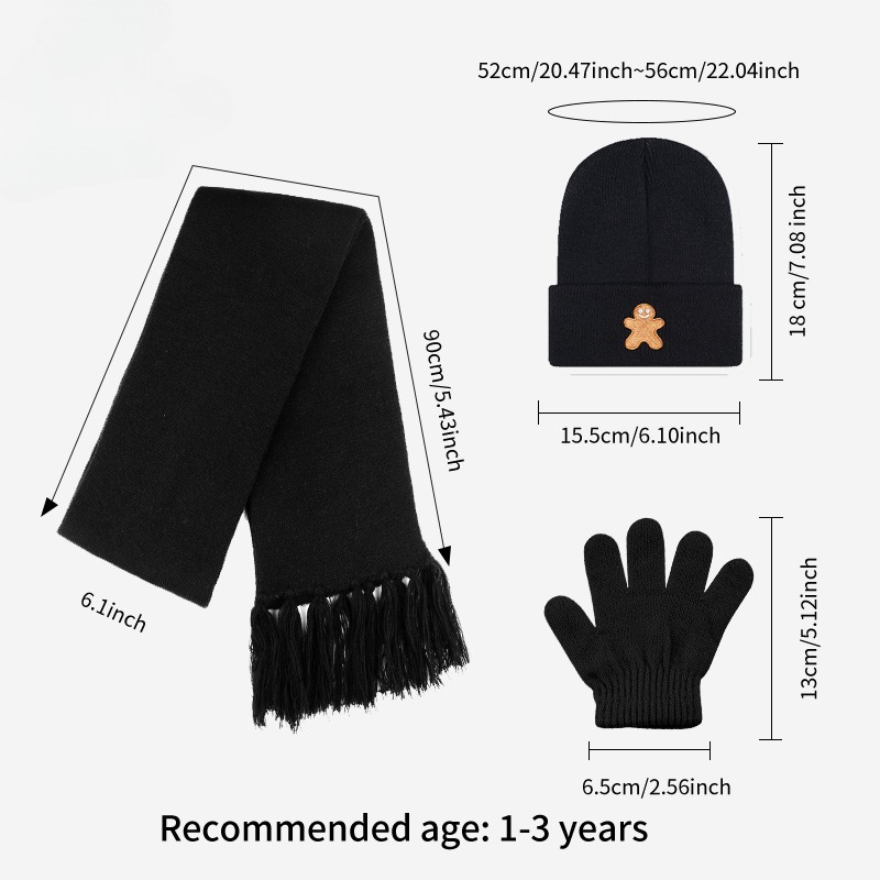 ชุดหมวก ผ้าพันคอ และถุงมือถักน - Men'S Fashion Gloves บทวิจารณ์และราคา