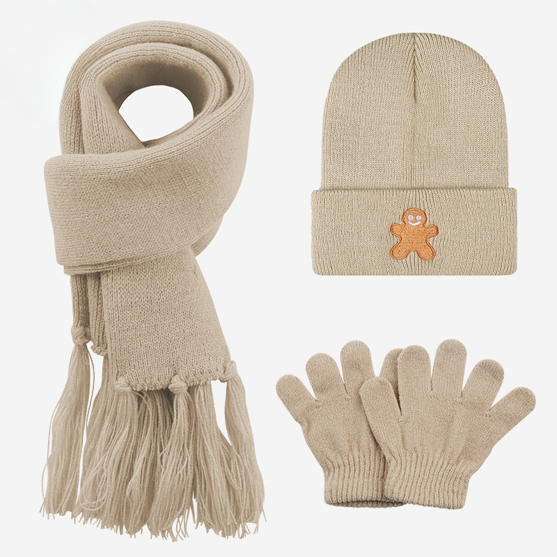 ชุดหมวก ผ้าพันคอ และถุงมือถักน - Men'S Fashion Gloves บทวิจารณ์และราคา
