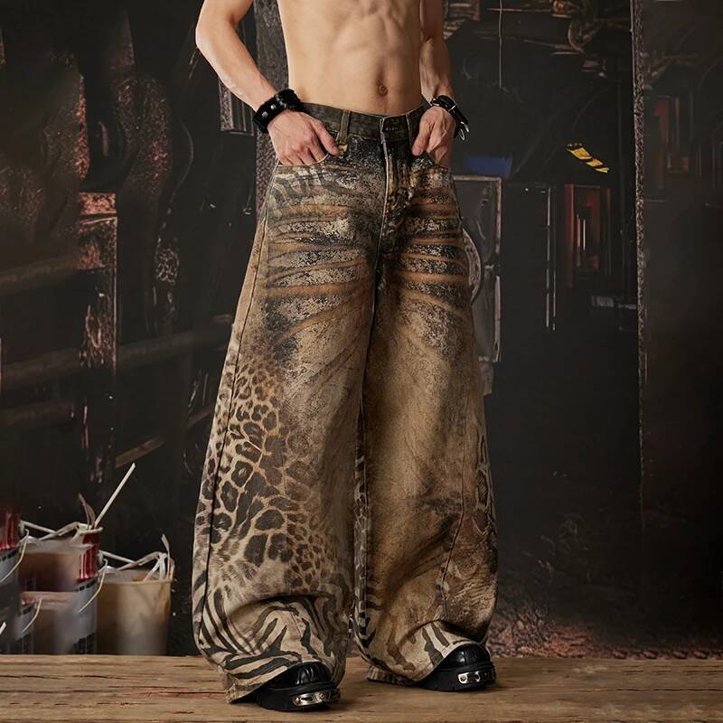 LUZHEN 2026 กางเกงยีนส์ทรงหลวม - Men'S Fashion For 60 Year Old บทวิจารณ์และราคา