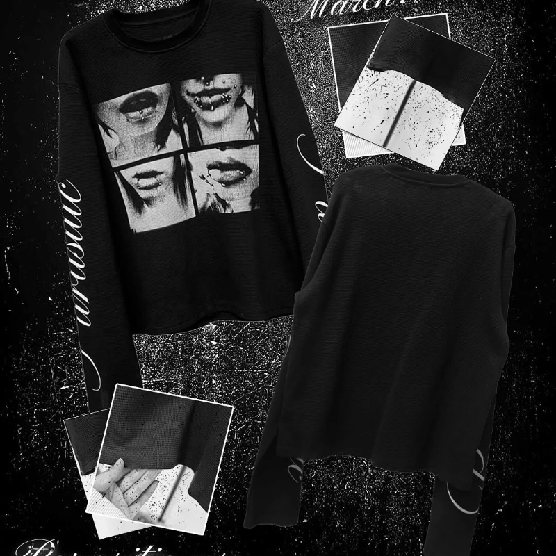 เสื้อยืดพิมพ์ลายตัวอักษรแนวพัง - Mens Fashion In The 2000S บทวิจารณ์และราคา