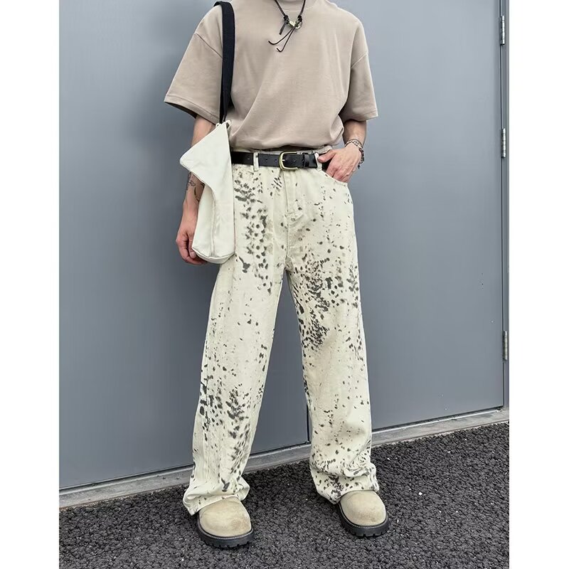 กางเกงยีนส์แฟชั่น Y2K ทรงหลวมส - Mens Fashion In The 2000S บทวิจารณ์และราคา
