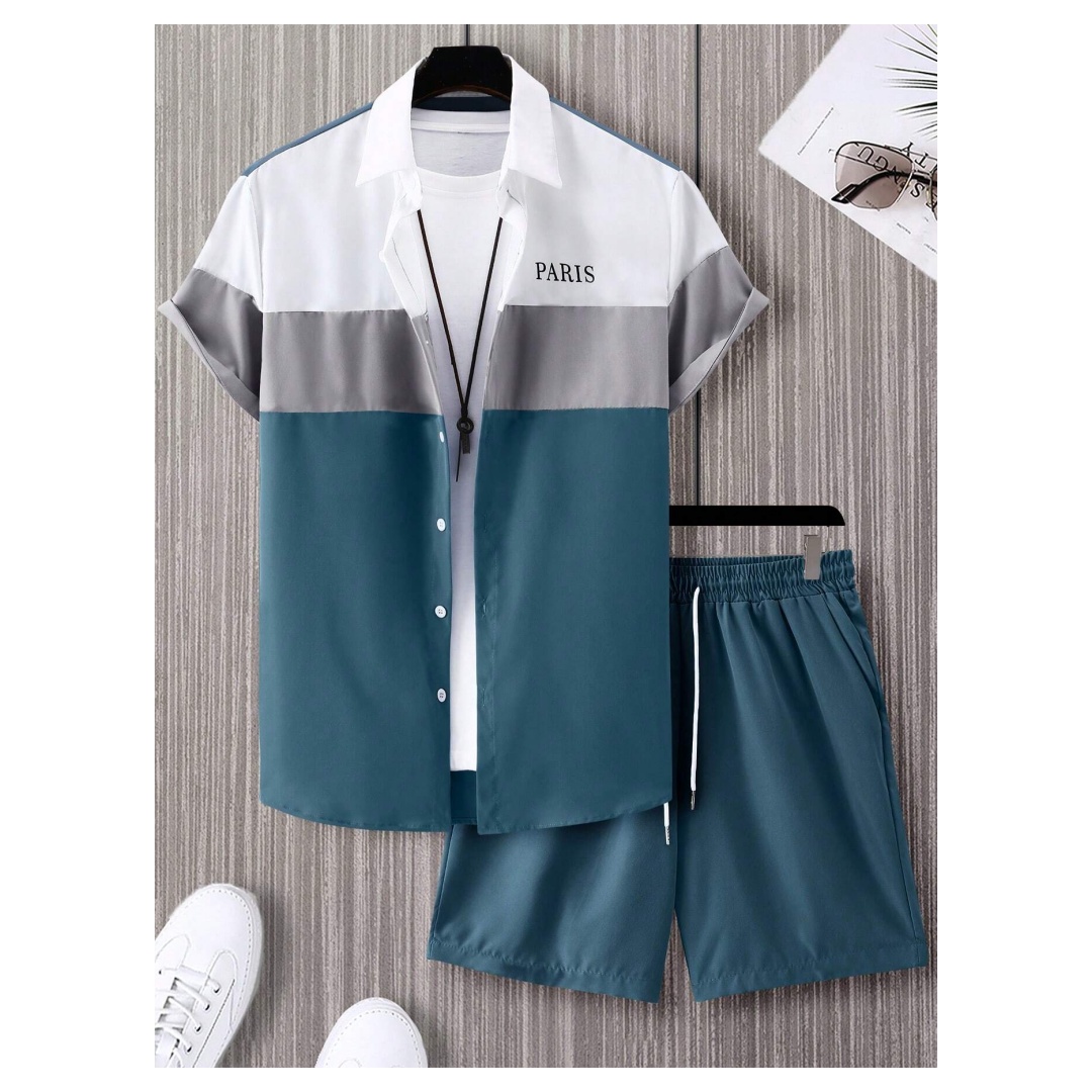 ชุดแฟชั่นผู้ชาย สีน้ำเงินและขา - Men'S Fashion Color บทวิจารณ์และราคา