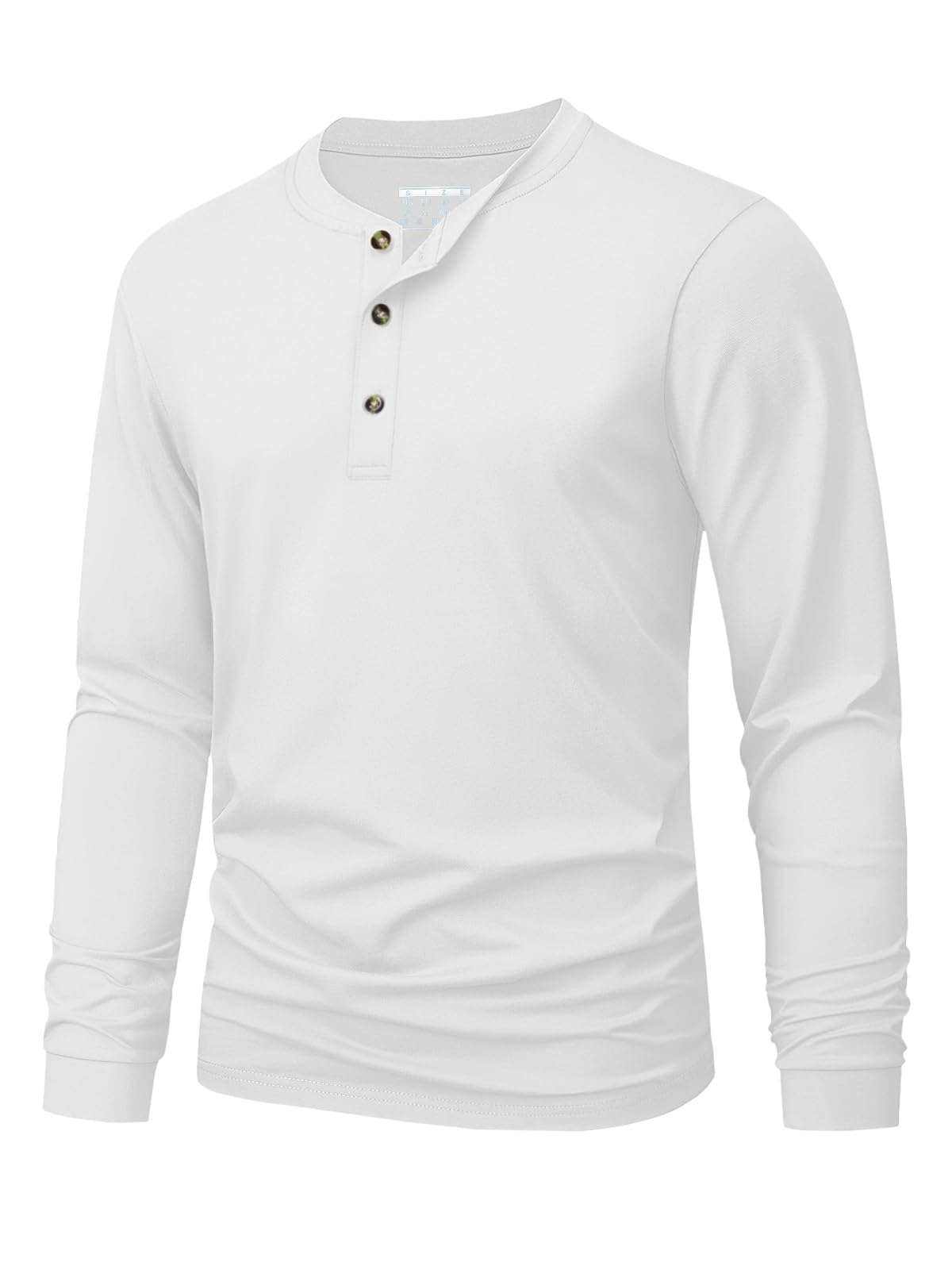 เสื้อยืดเฮนลีย์ผู้ชาย สีพื้นเร - Men'S Fashion Color บทวิจารณ์และราคา