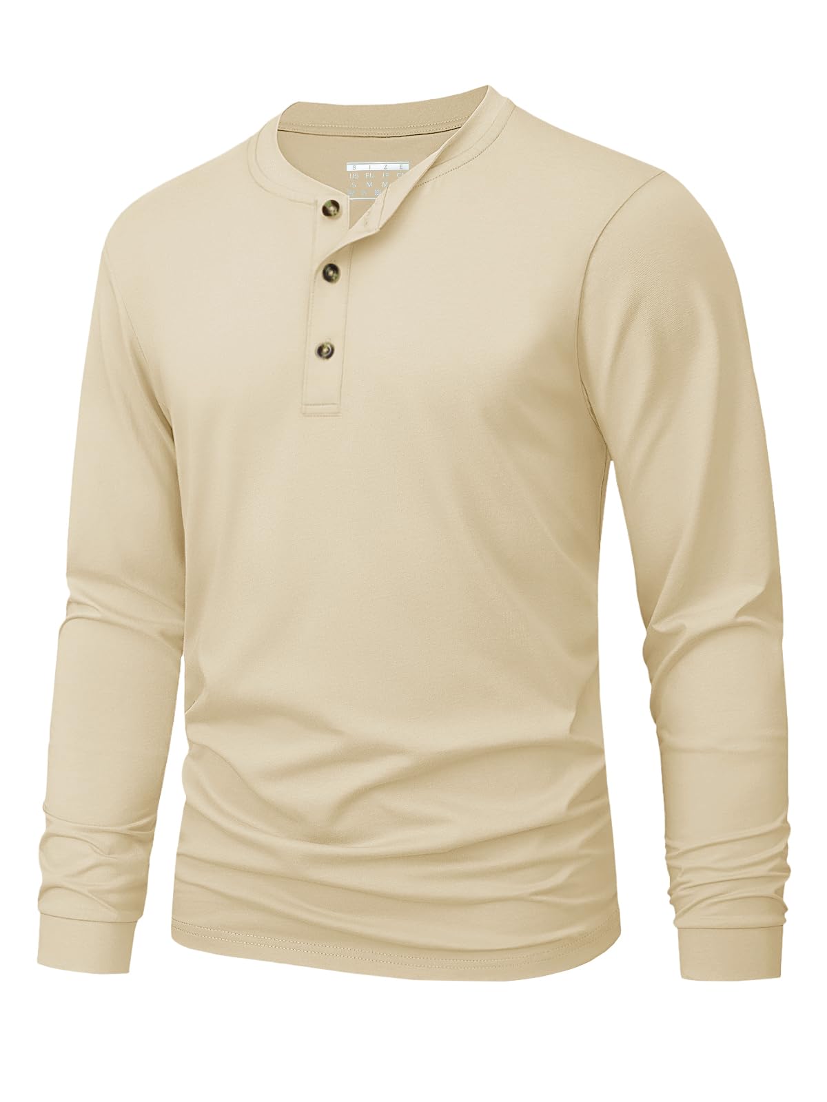 เสื้อยืดเฮนลีย์ผู้ชาย สีพื้นเร - Men'S Fashion Color บทวิจารณ์และราคา