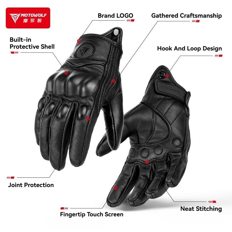 MOTOWOLF ถุงมือมอเตอร์ไซค์ ถุง - Men'S Fashion Gloves บทวิจารณ์และราคา