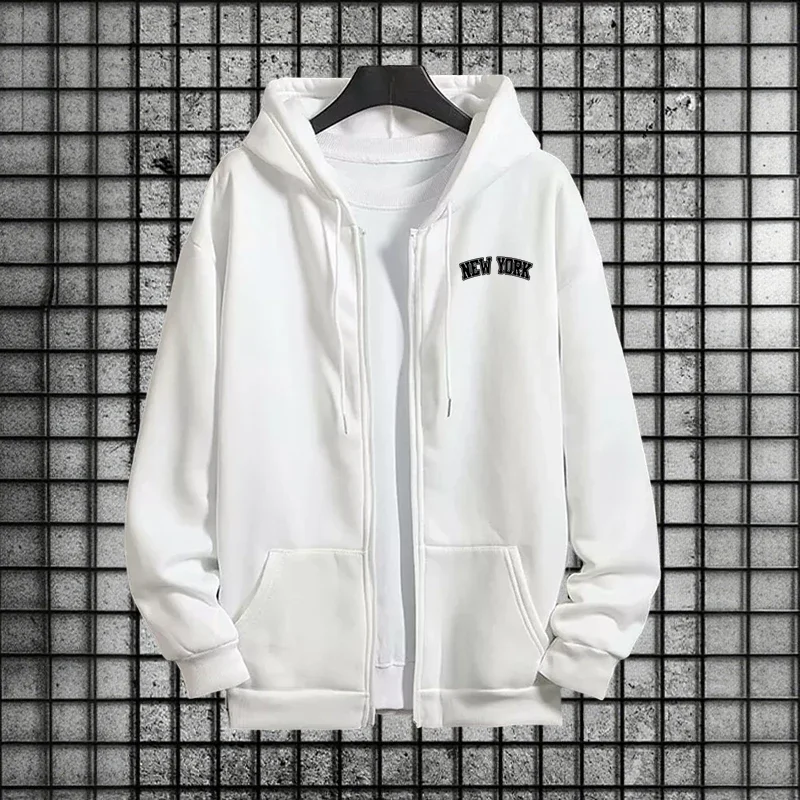 ชุดวอร์มผู้ชายคุณภาพดี รุ่น 20 - Men'S Fashion Zipper Hoodie บทวิจารณ์และราคา